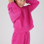 Girls Scuba Pullover Hoodie and Jogger Set