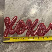 XOXO Sequin X-Large Patch (Valentine’s Collection)