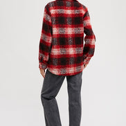 Button Down Flannel Shacket