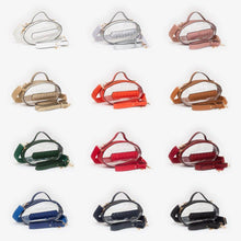 Load image into Gallery viewer, Clear Gameday Football Stitch Detail Crossbody Bag
