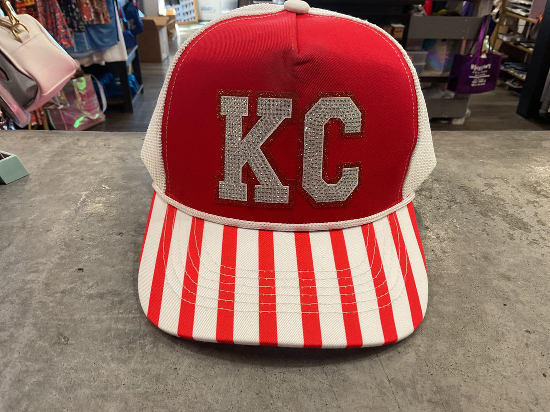 KC Vertical Lines Hat