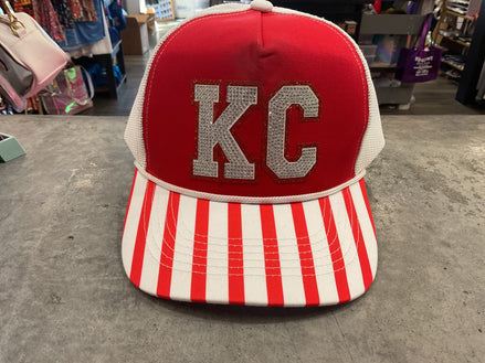 KC Vertical Lines Hat