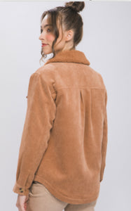 Corduroy Shackleton with Sherpa Collar