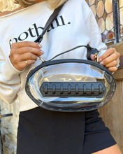 Load image into Gallery viewer, Clear Gameday Football Stitch Detail Crossbody Bag
