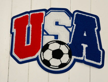 World Cup 2026 USA Soccet Chenille (11 inch)