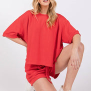 Ribbed Knit Lounge Top ONLY