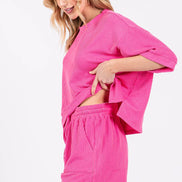 Ribbed Knit Lounge Top ONLY