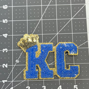 Sequin KC w/Crown Royals Patch