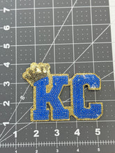 Load image into Gallery viewer, Sequin KC w/Crown Royals Patch
