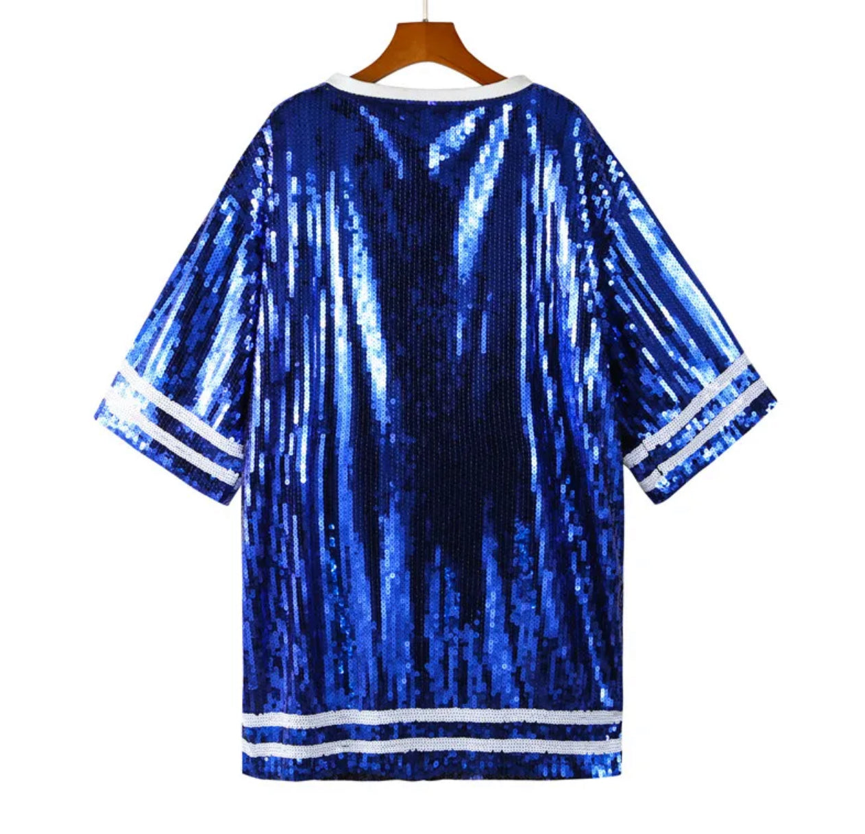 KC Sequin Shirt Dress