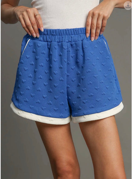 Raised Hearts Lounge Shorts