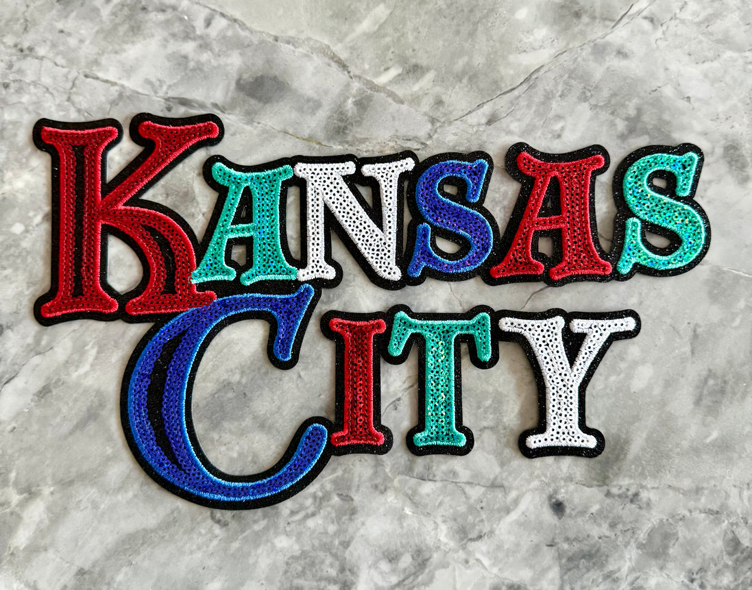 Kansas City Royals Chiefs Sporting Current Combo Tee w/Sequin Patch
