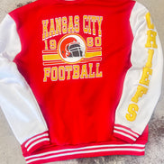 Varsity Jacket w/chenille letters