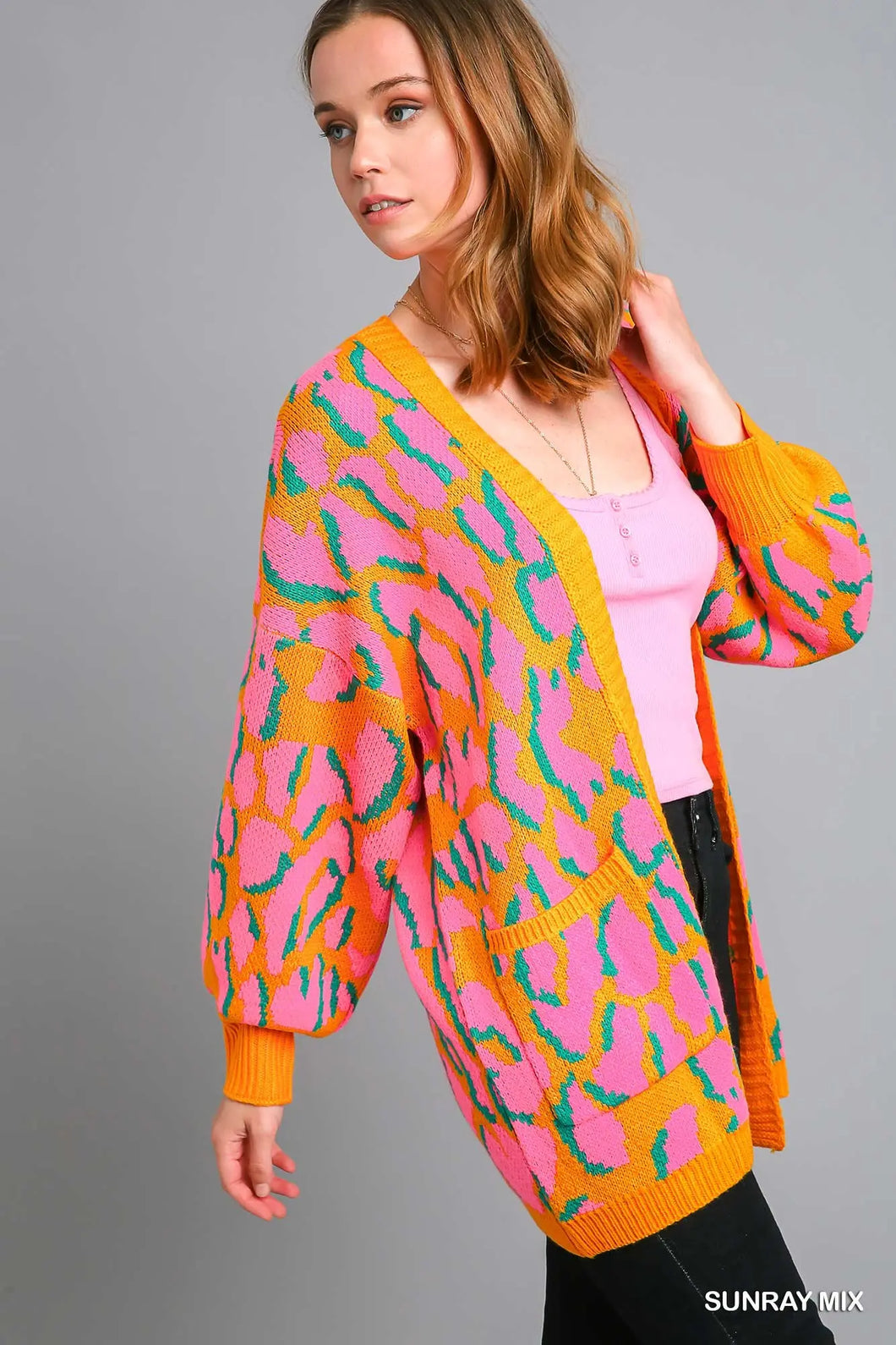 SunRay Mix Cardigan Sweater