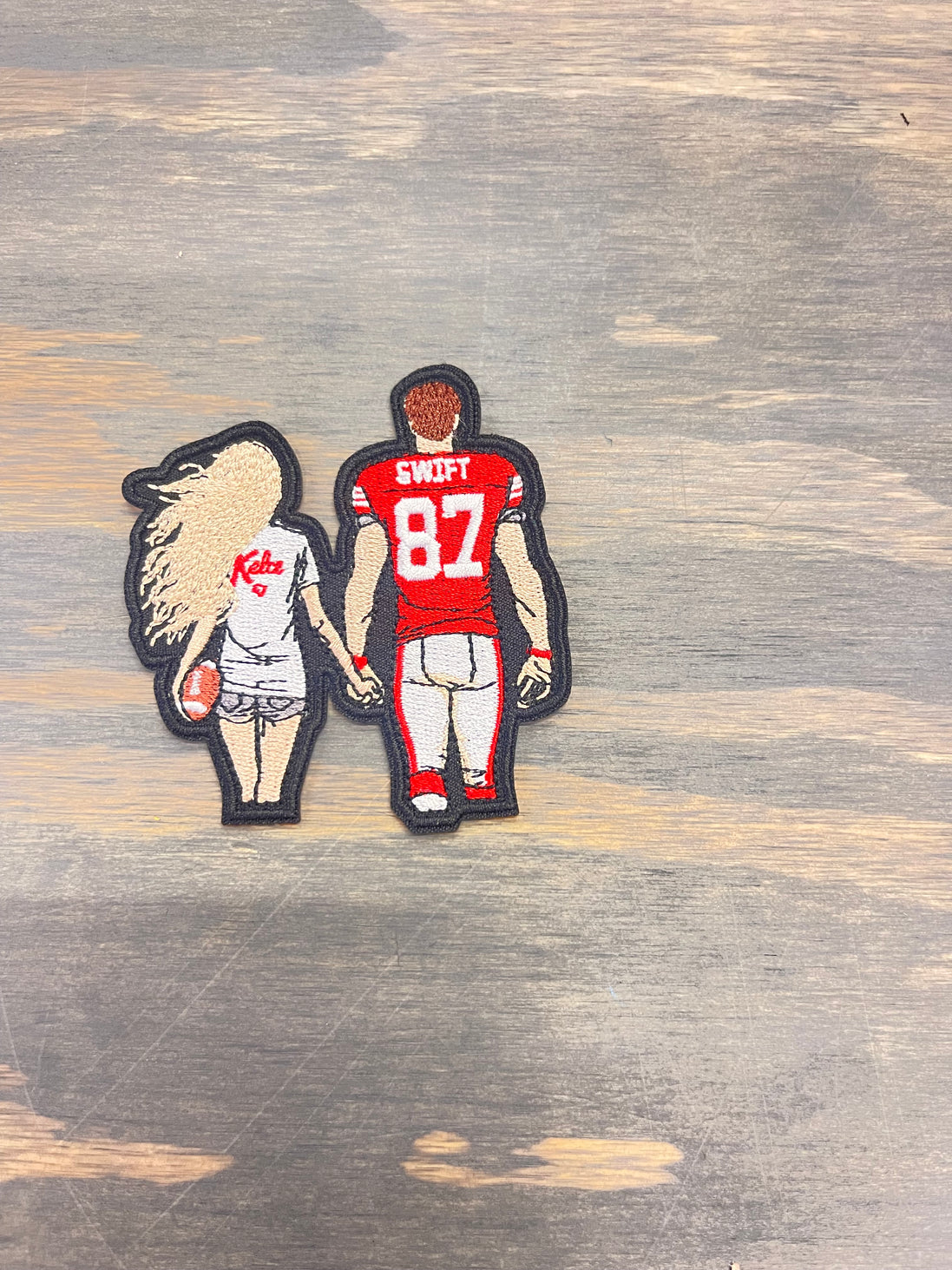 Travis+Taylor Iron-On Patch