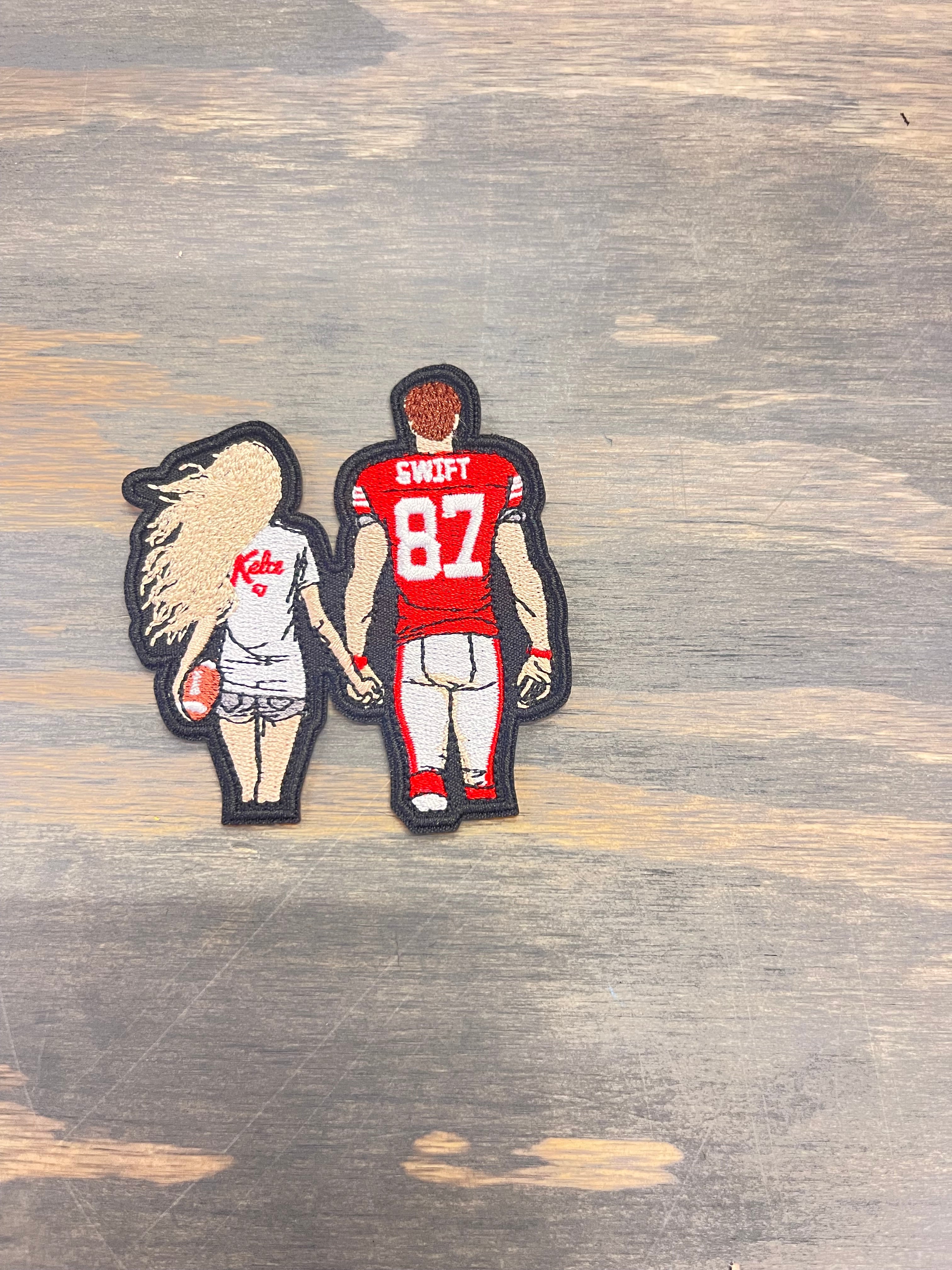 Travis+Taylor Iron-On Patch