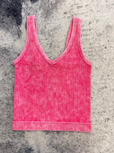 Load image into Gallery viewer, Butter Soft V-Neck Cropped Tank
