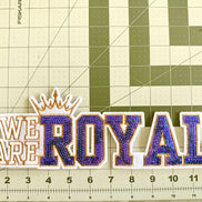 We Are Royals Tee w/Sequin Patch