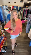 Load image into Gallery viewer, Retro Side Slit Sweatshirt **PRESALE**
