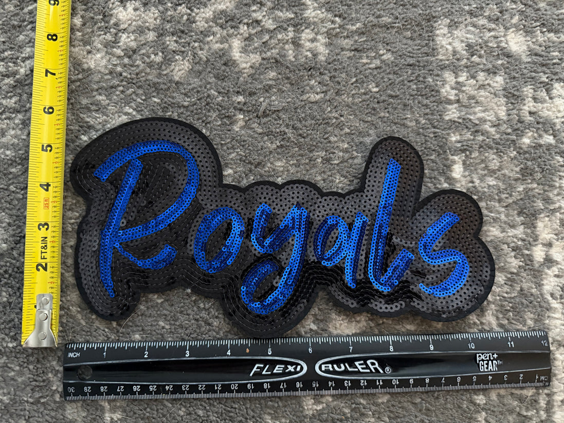 Royals Sequin X-Large Patch