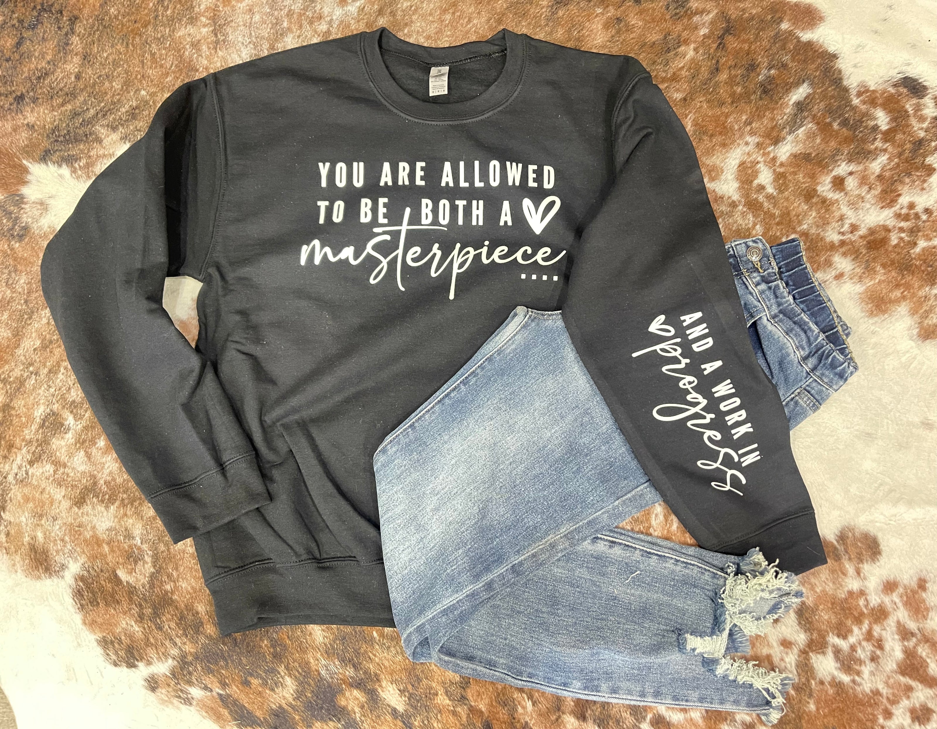 Masterpiece and Progress Sweatshirt