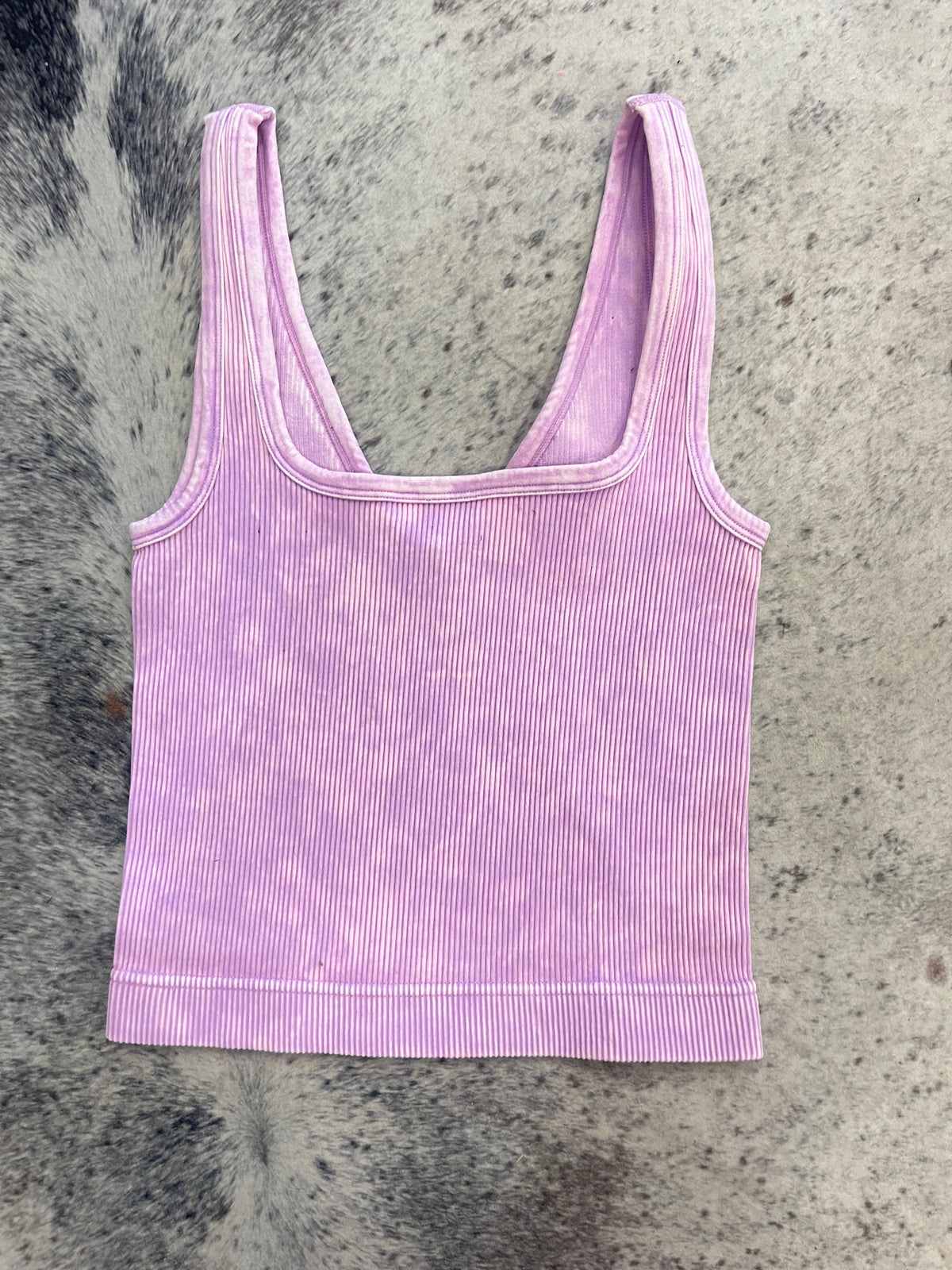 Reversible Neckline Cropped Tank