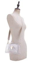 Load image into Gallery viewer, Selena Clear Crossbody Bag
