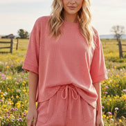 Ribbed Knit Lounge Top ONLY