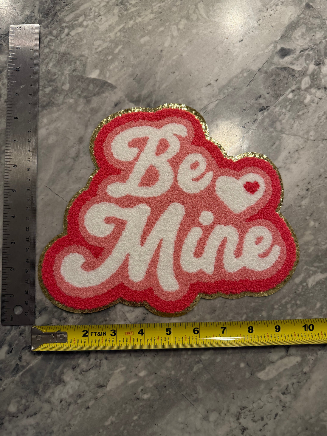 Be Mine Chenille X-Large Patch (Valentine’s Collection)