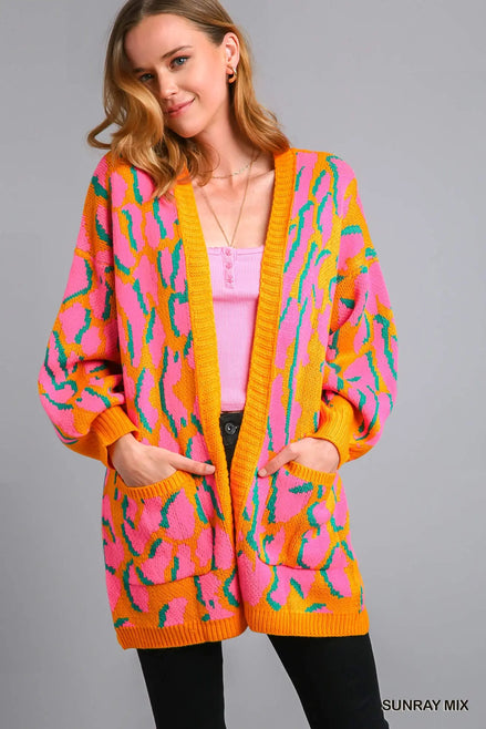 SunRay Mix Cardigan Sweater