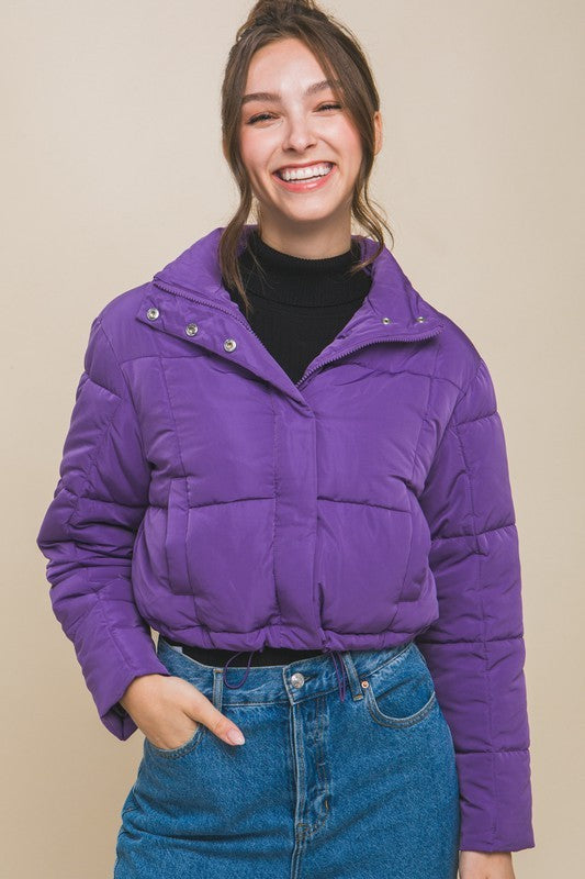 Puffer Cropped Jacket