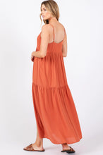 Load image into Gallery viewer, V-Neck Tiered Maxi Dress
