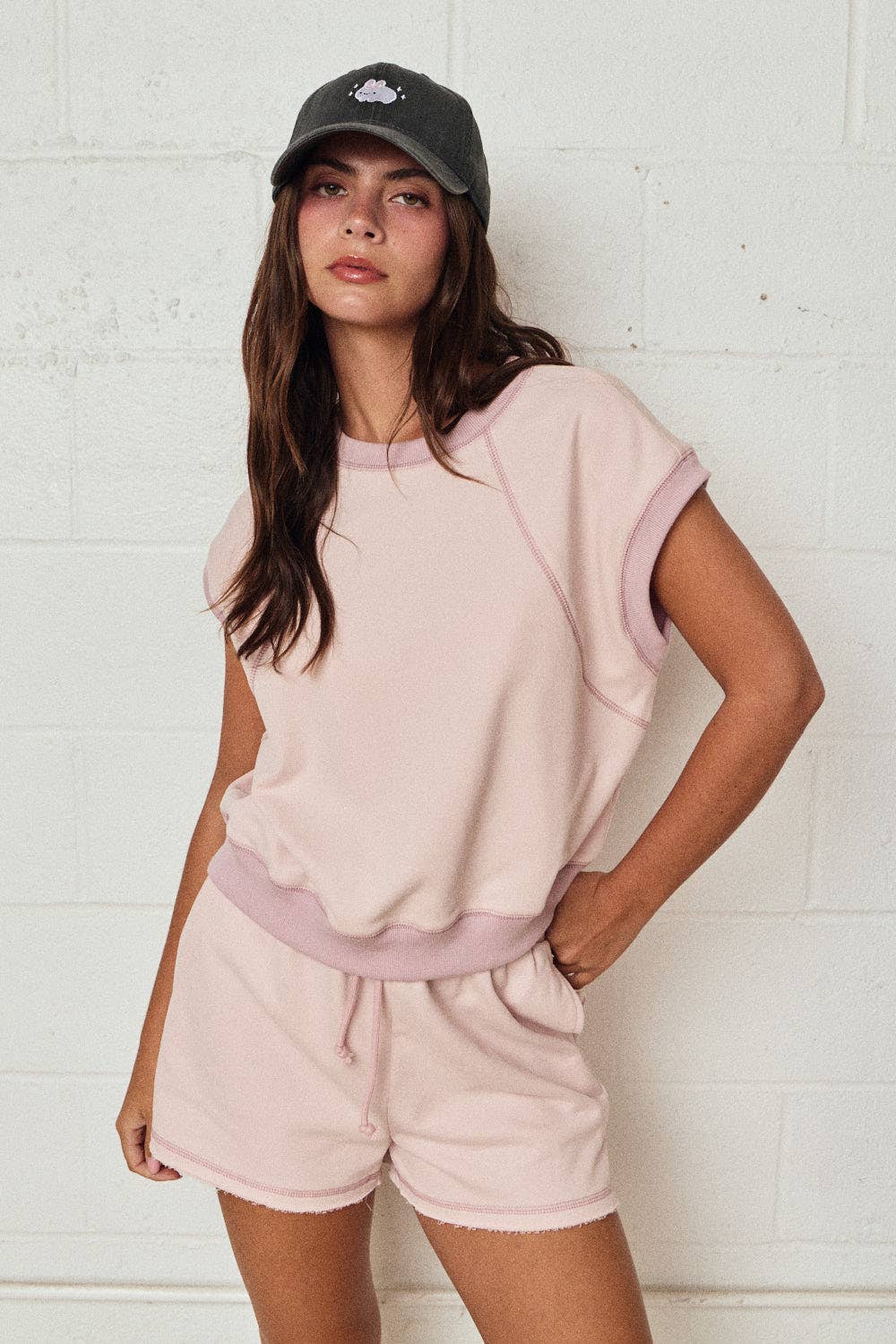 Scuba Sleeveless Lounge TOP ONLY (shorts sold separately)