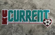 KC Current Soccer Sequin X-Large Patch