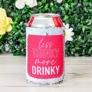 Less Thinky More Drinky Sequin Shifting Can Cooler