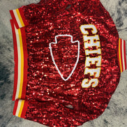 KC Sequin Bomber Jacket