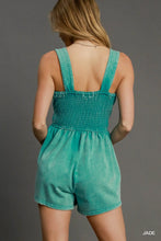 Load image into Gallery viewer, Mineral Wash Romper
