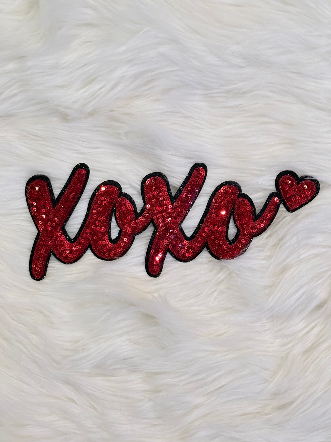 XOXO Sequin X-Large Patch (Valentine’s Collection)