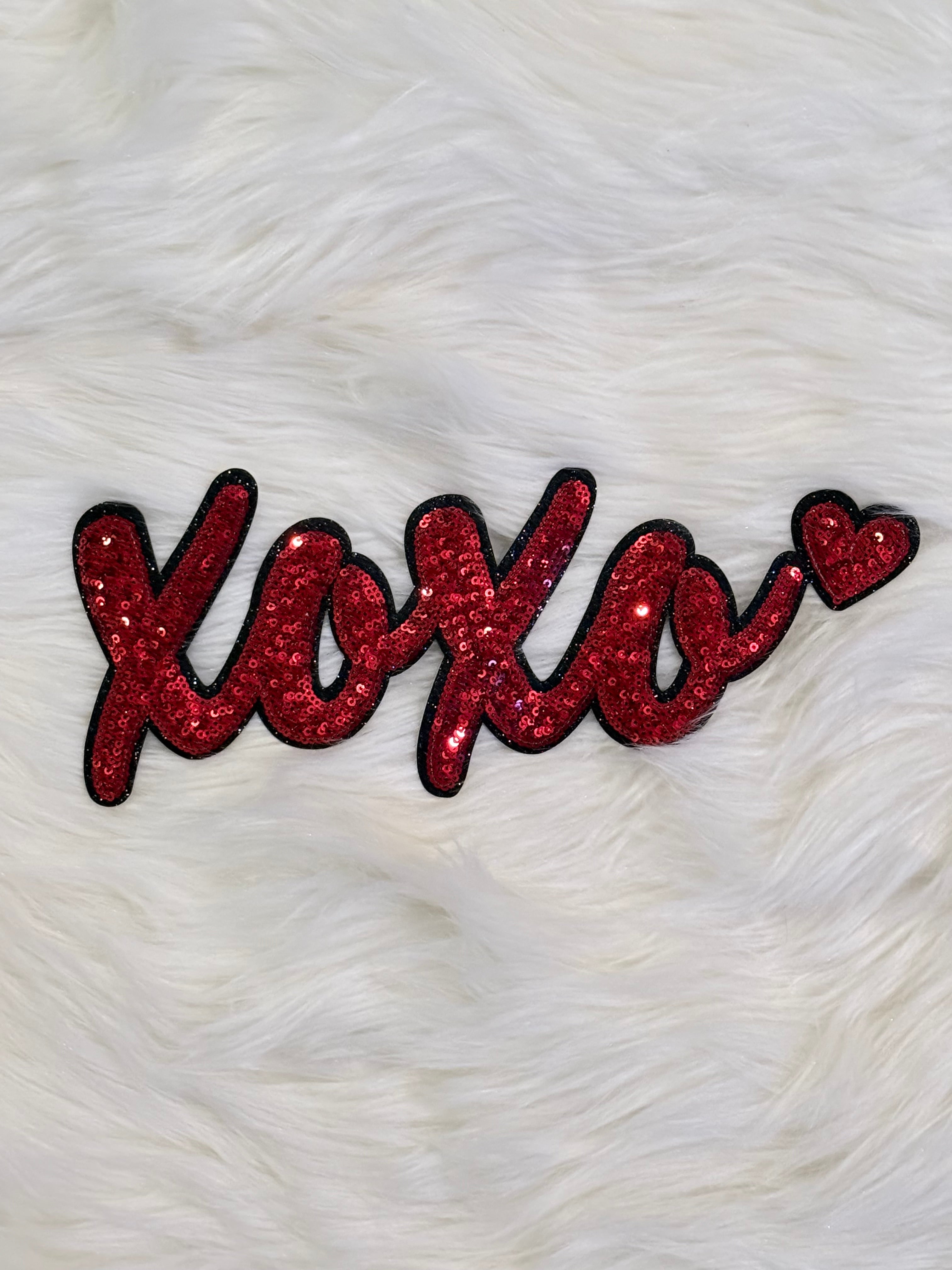 XOXO Sequin X-Large Patch (Valentine’s Collection)