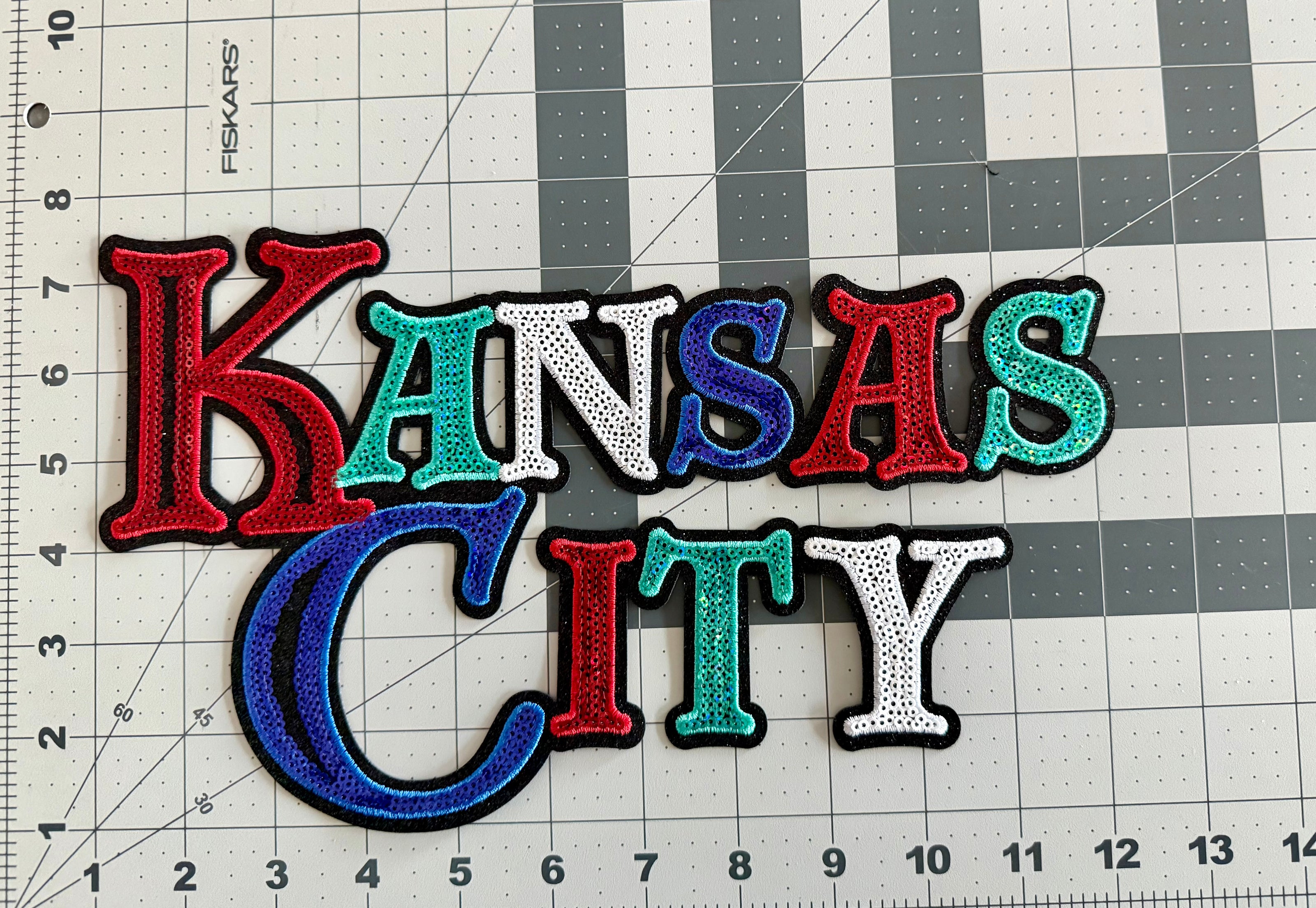 Kansas City Royals Chiefs Sporting Current Combo Tee w/Sequin Patch
