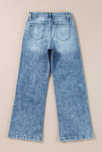 Load image into Gallery viewer, Seamed High Waisted Wide Leg Jeans
