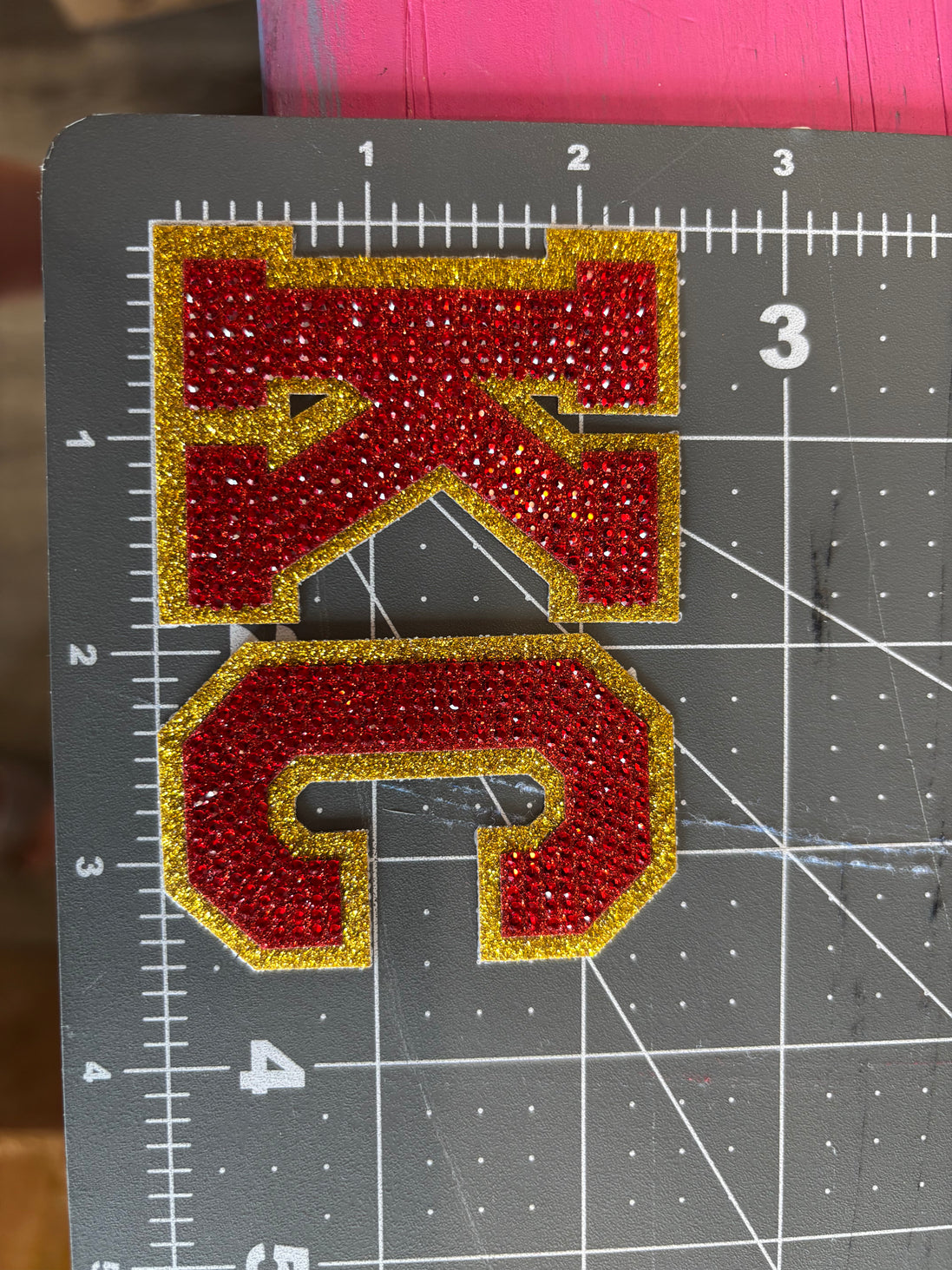 Rhinestone Transfer KC