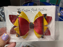 Load image into Gallery viewer, Faux Leather Bows

