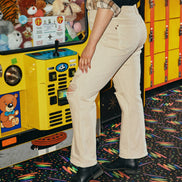 JUDY BLUE High Waisted Garment Dyed Destroy 90's Straight