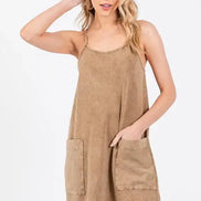 Garment Dye Cami Dress - D40854P
