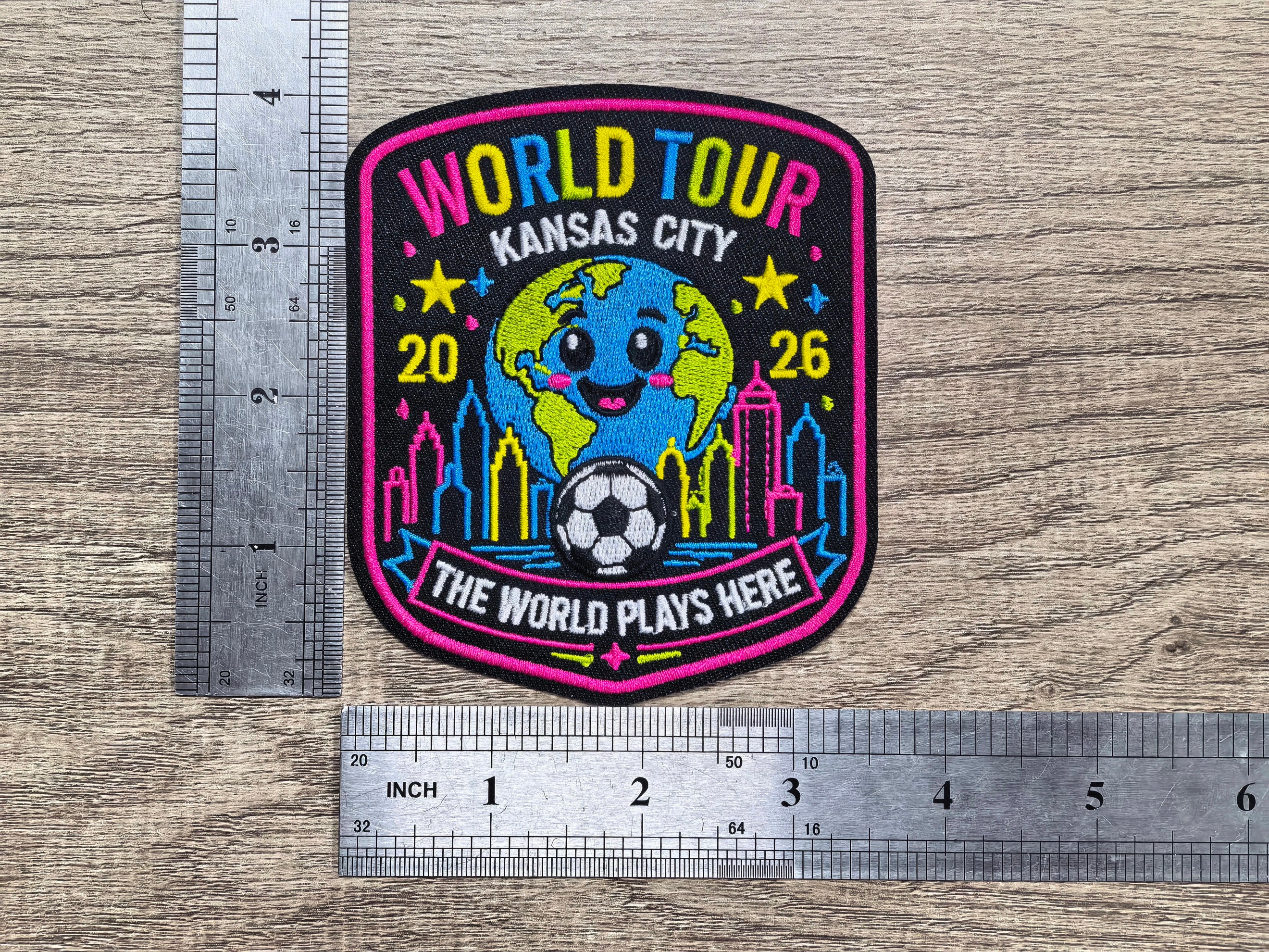 World Cup Embroidered Patch (3 inch)