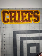Chiefs Sequin X-Large Patch