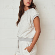 Scuba Sleeveless Lounge TOP ONLY (shorts sold separately)