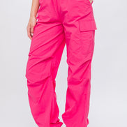 Parachute Cargo Pants;