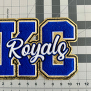 KC Royals Tee w/Chenille Patch